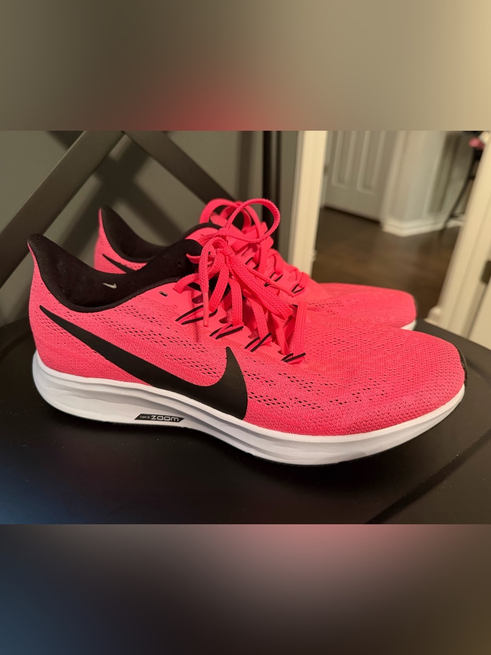 Nike Air Zoom Pegasus 36 ( Hyper pink and Black) *new*